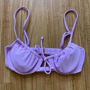 Lavender bikini top